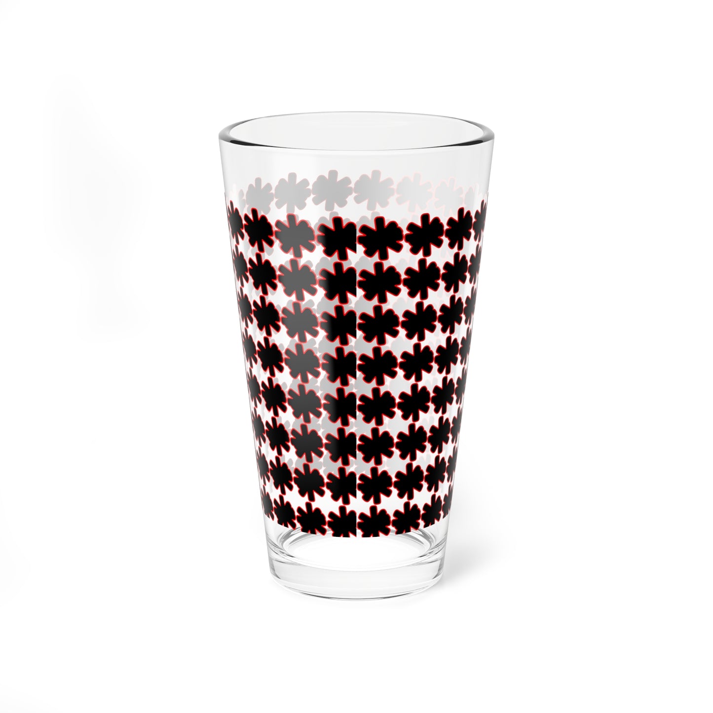 This Summer® Mixing Glass 16oz [Black Star]