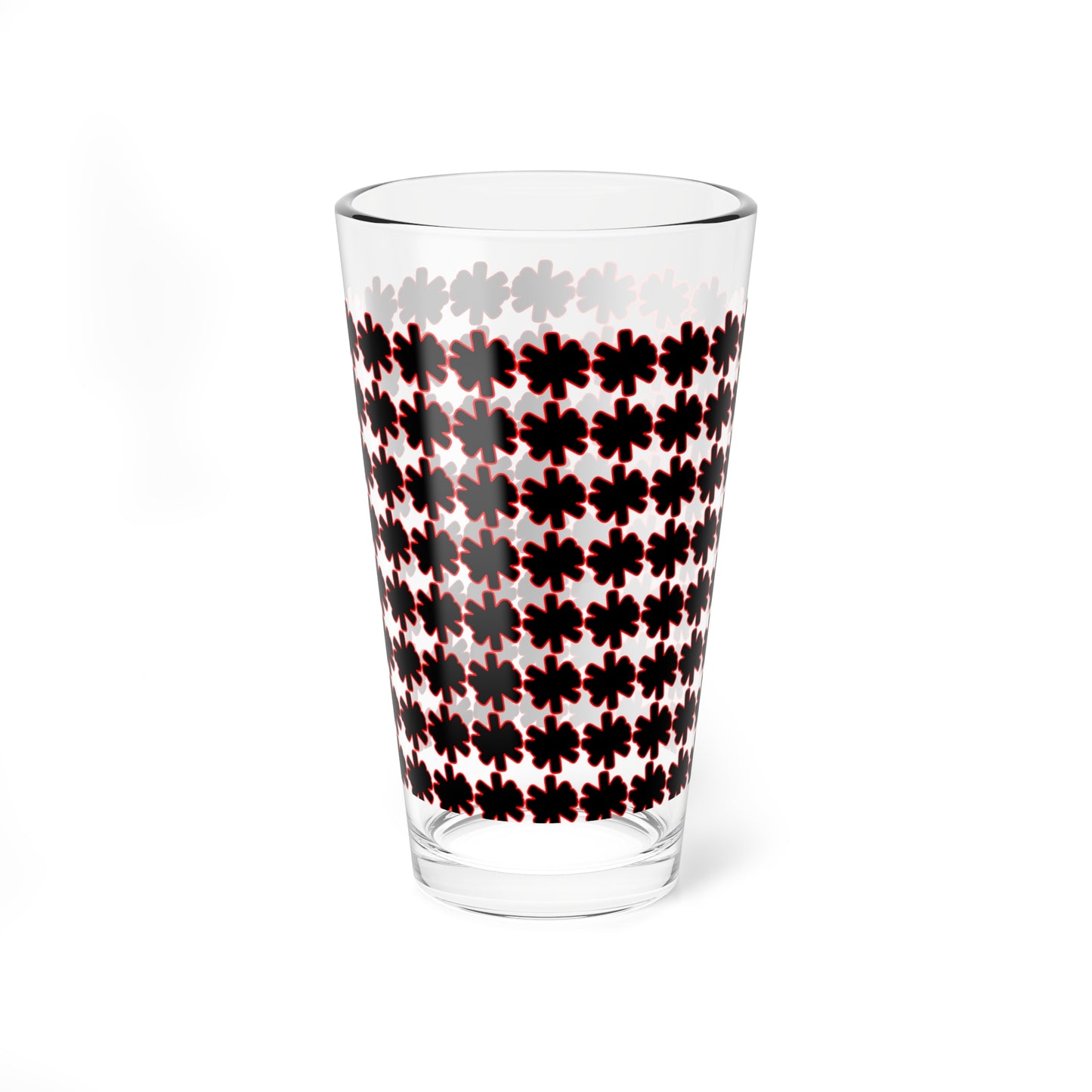 This Summer® Mixing Glass 16oz [Black Star]