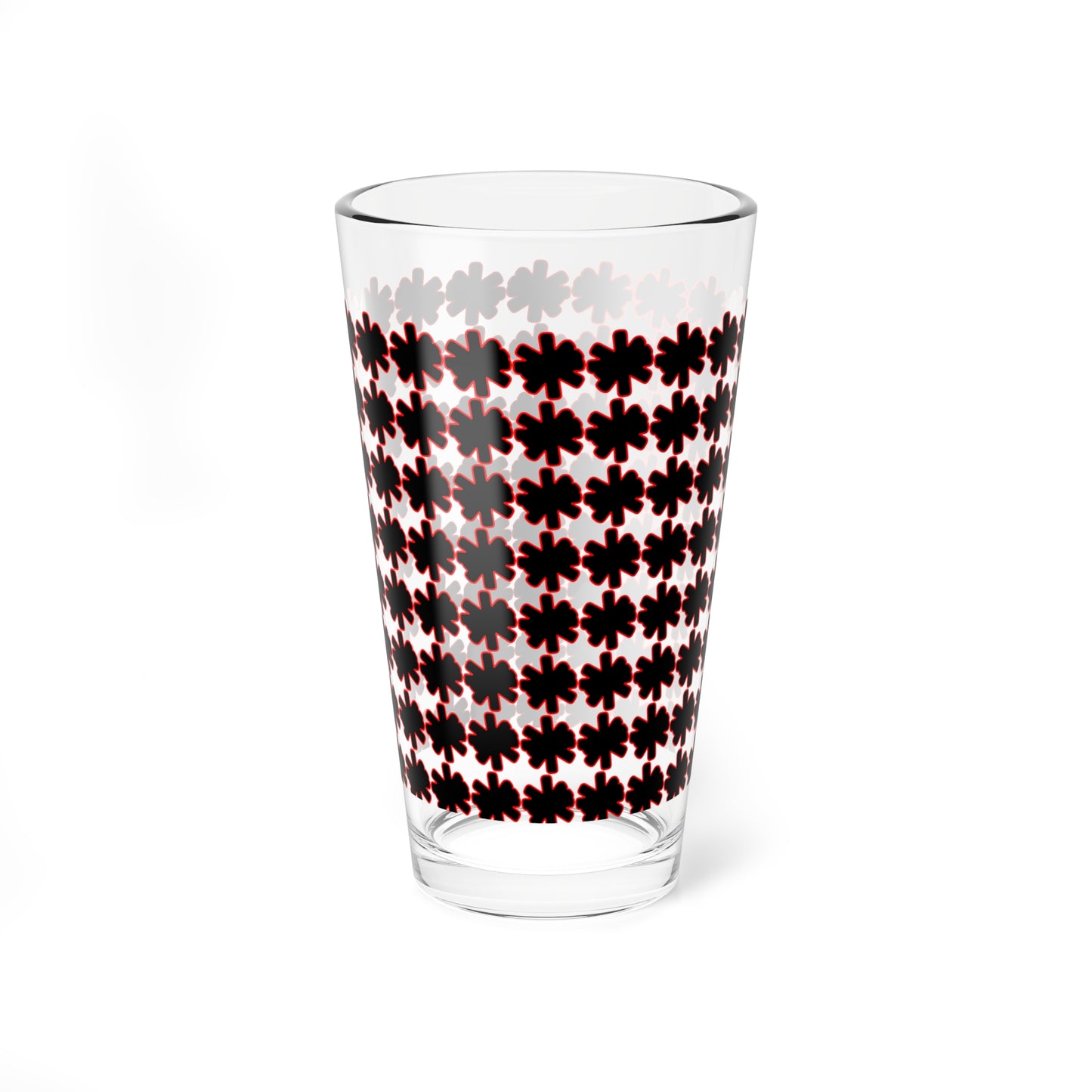 This Summer® Mixing Glass 16oz [Black Star]