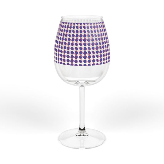 This Summer® Sun Wine Glass, 12oz [Purple Star]