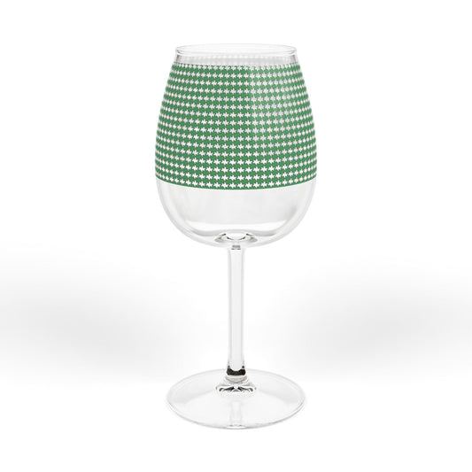 This Summer® Sun Wine Glass, 12oz [Green Star]
