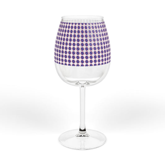 This Summer® Sun Wine Glass, 12oz [Purple Star]