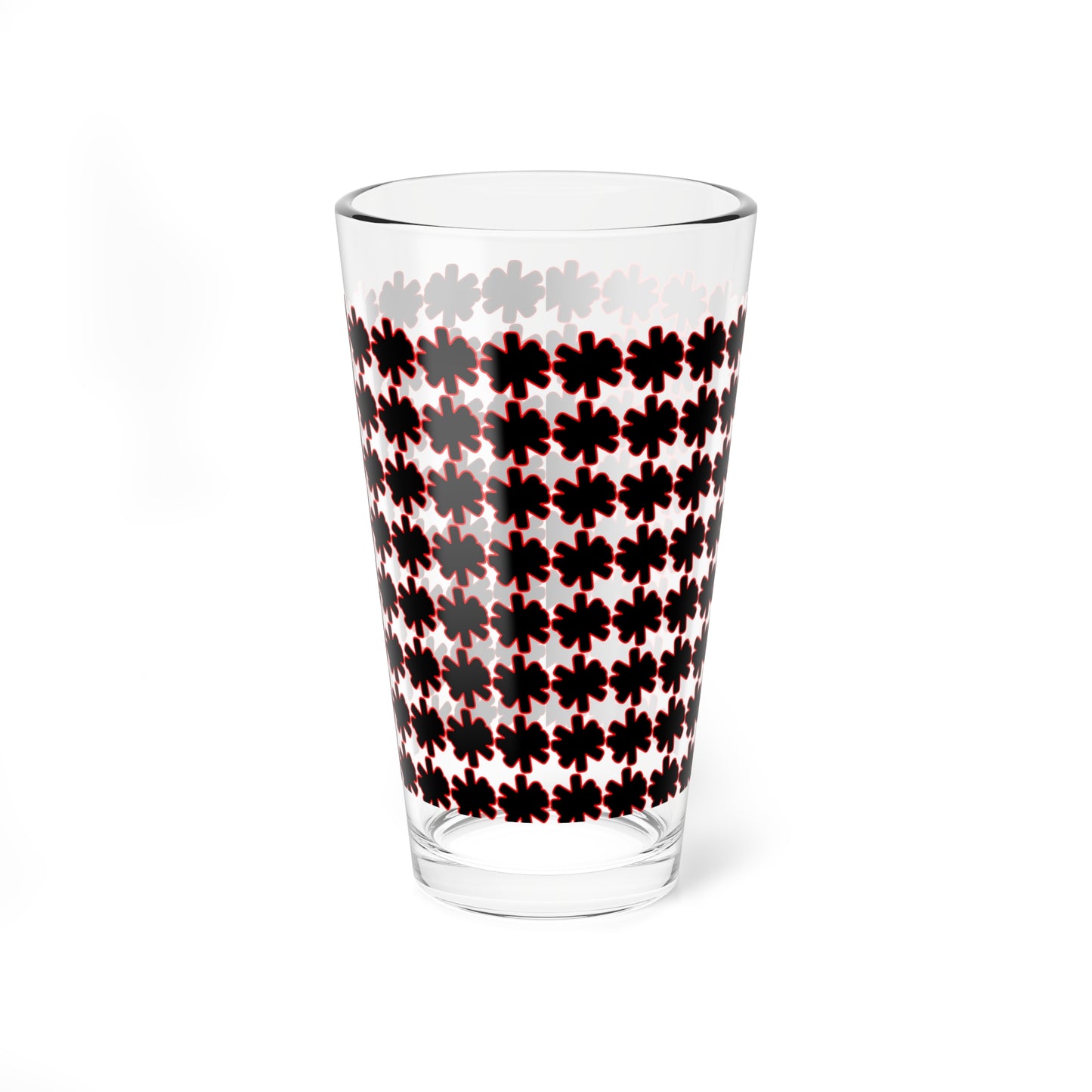 This Summer® Mixing Glass 16oz [Black Star]